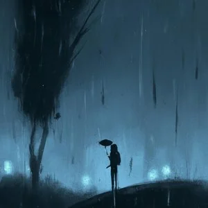 The Lonely Tree - all alone in the rain